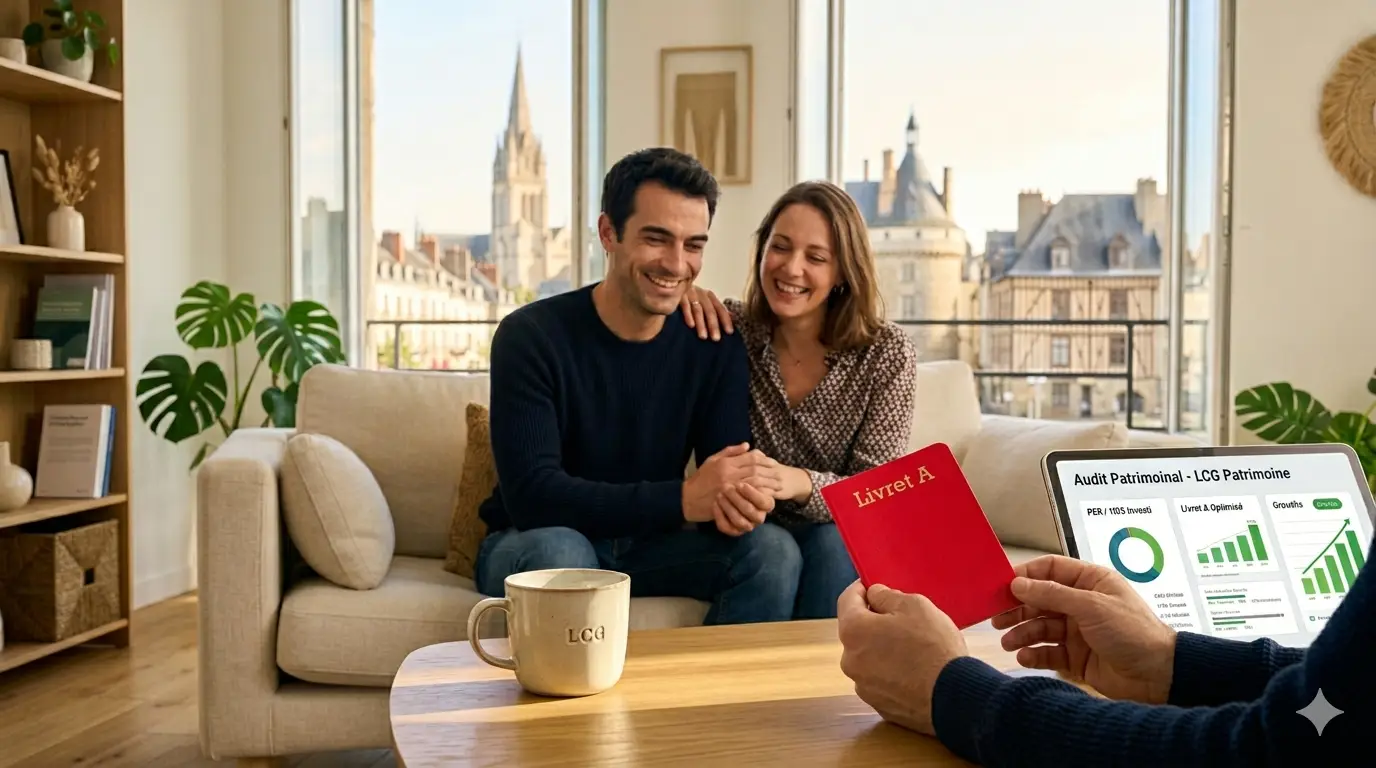 Livret A, épargne disponible et stratégie patrimoniale à Blain, Nantes et Loire-Atlantique
